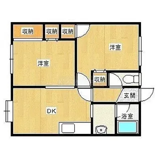 コミカルタイツ気象庁3【2階】の間取り