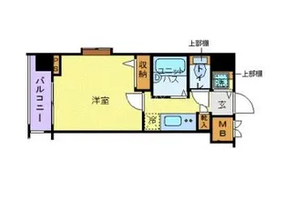 フェニックス芝アストラーレ【5階】の間取り