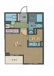 Flat kitazawa【2階】の間取り