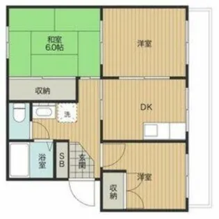 神奈川県小田原市久野【マンション】の間取り