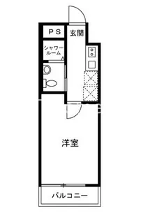ニュー白金マンション【1階】の間取り