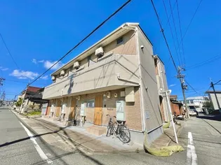 南区本城町賃貸アパートB棟の外観