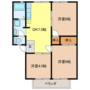 アマーレ【2階】の間取り