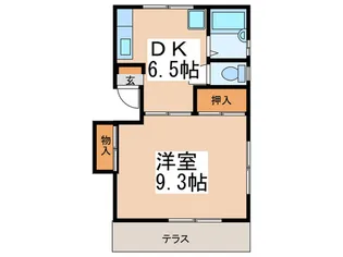 ハイツ長津田の間取り