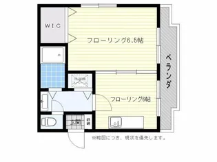 アドレ志茂【1階】の間取り