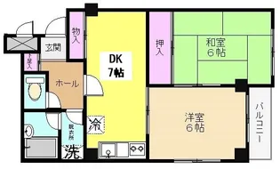 森脇マンション【2階】の間取り
