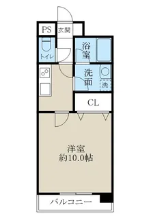 リアライズ西湊町通【5階】の間取り