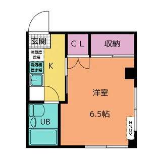 サンフィールズマンション【1階】の間取り
