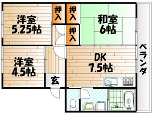 第2ACビル【2階】の間取り
