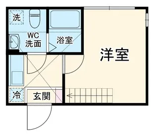 アザーレ・パッシオ橋本【2階】の間取り
