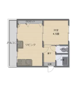 アリュール荘園II【3階】の間取り