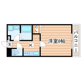 LUXES原町【3階】の間取り