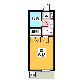 シティハイム国分寺【1階】の間取り