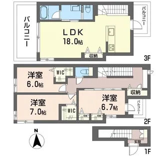 コクアの間取り