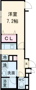 東京都練馬区上石神井1【マンション】の間取り