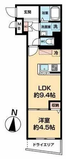 NEXAS EBARA【1階】の間取り