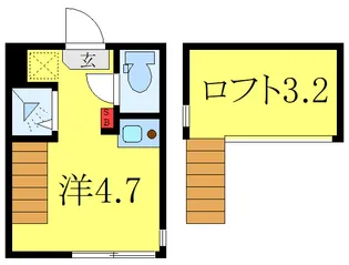 エスカリエ【2階】の間取り