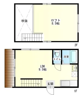 山梨県甲斐市玉川【一戸建】の間取り