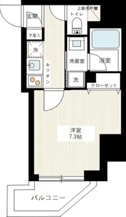 ハーモニーレジデンス大塚山手【3階】の間取り