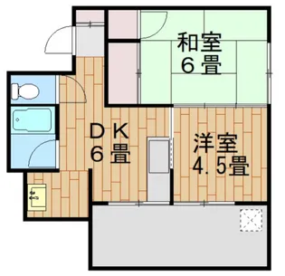 向洋細川ビル【4階】の間取り