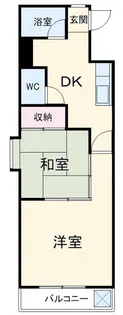 新日ビル豊明マンション【1階】の間取り