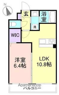 カサ・エイト【1階】の間取り
