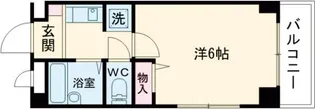 大阪府枚方市岡東町【アパート】の間取り