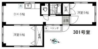 浅見ビル【3階】の間取り