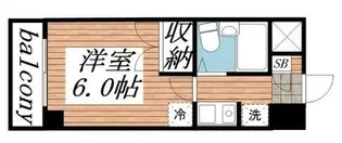 ロックグランデ船橋【4階】の間取り