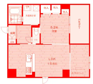 松本屋アパートメント【2階】の間取り