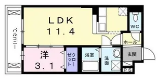 インテリオーラ【4階】の間取り