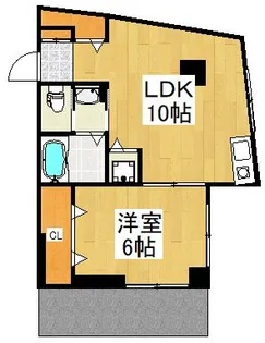 埼玉県所沢市西所沢1【マンション】の間取り