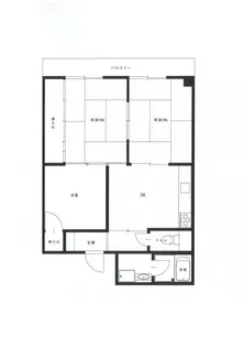パステル中島【3階】の間取り