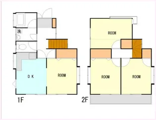 神奈川県横浜市旭区中尾2【一戸建】の間取り