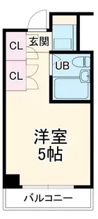 アメニティ白山【2階】の間取り