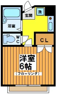 レジデンス松原【2階】の間取り