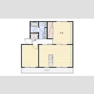 上島マンション【3階】の間取り