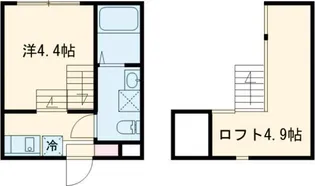 ノベレア【2階】の間取り