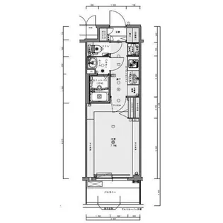 プレサンス兵庫ヴィアーレ【9階】の間取り