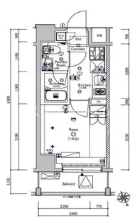 東京都品川区東大井5【マンション】の間取り
