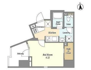ライトテラス秋葉原【3階】の間取り