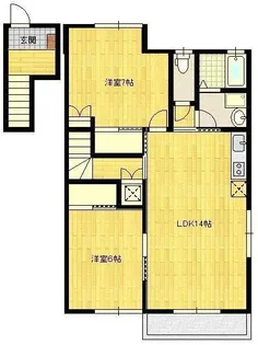 パストラルハイムIII【2階】の間取り