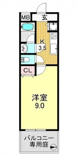 大阪府大阪市平野区喜連東3【アパート】の間取り
