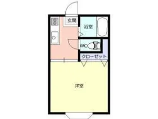 ファンタジーハイツ【2階】の間取り