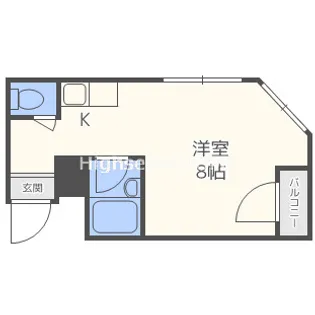武田第2マンション【2階】の間取り