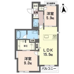 シャーメゾン925浅草橋【3階】の間取り