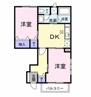 サンセールT.O【1階】の間取り
