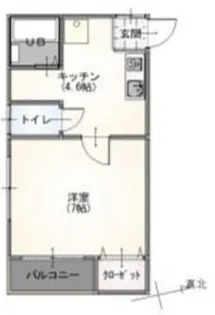 センチュリーハウスC【1階】の間取り