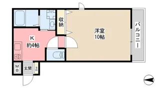 コマ・ナージュ【1階】の間取り