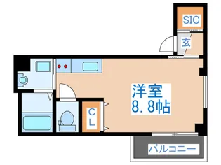 ジョリーメゾン甲良町【3階】の間取り